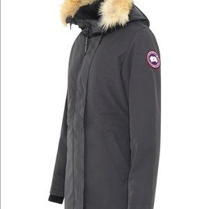 Canada Goose Victoria Parka - Graphite, Size Small
